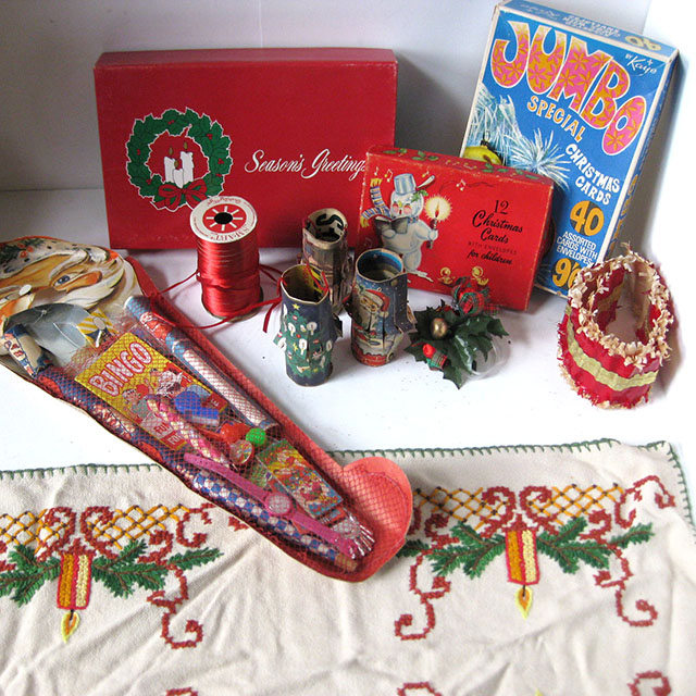 CHRISTMAS DECOR, Vintage Assorted